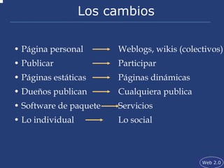 Web 2.0 Presentacion