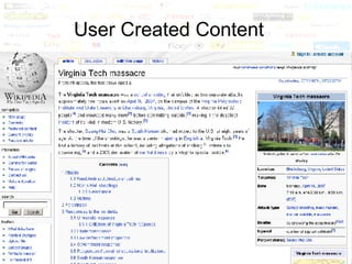 User Created Content 