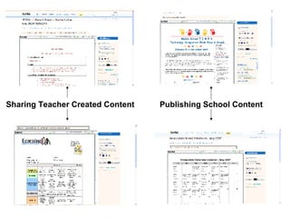 Sharing Teacher Created Content Publishing School Content 