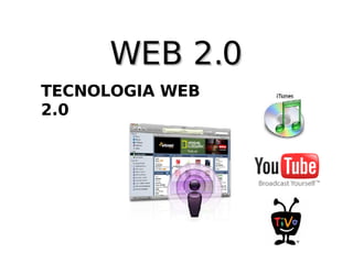 BLOGS WEB 2.0 TECNOLOGIA WEB 2.0 PODCAST VIDEOCAST WIKIS 