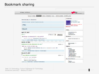 Bookmark sharing 