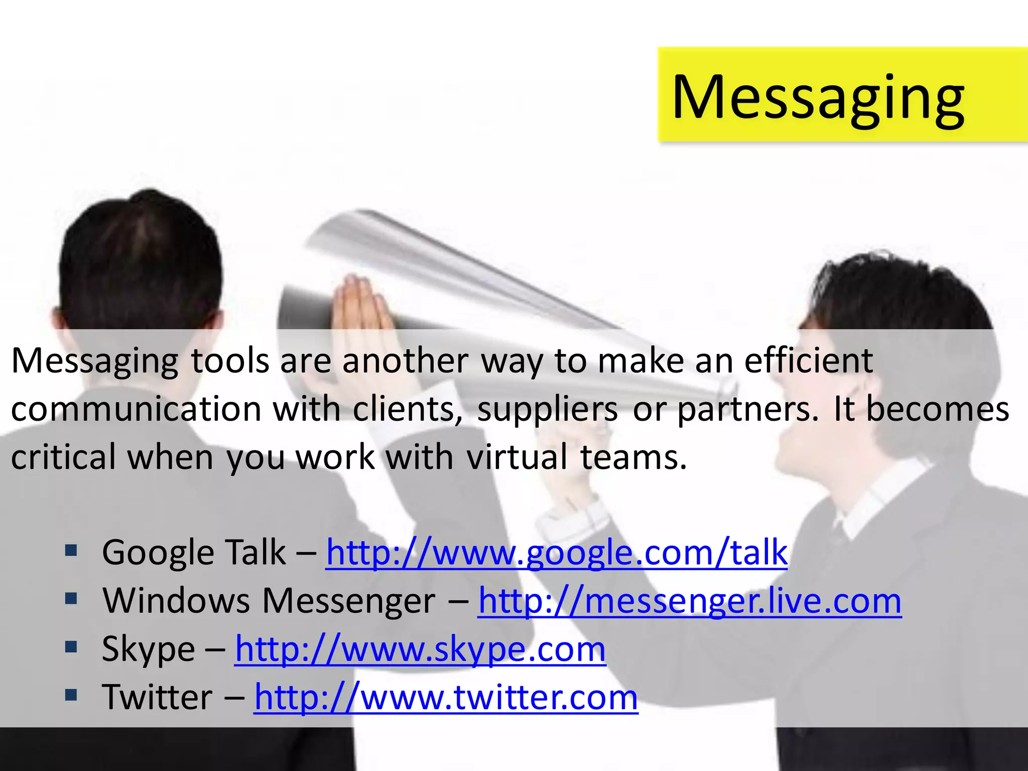 Web 2.0 Tools For Project Management