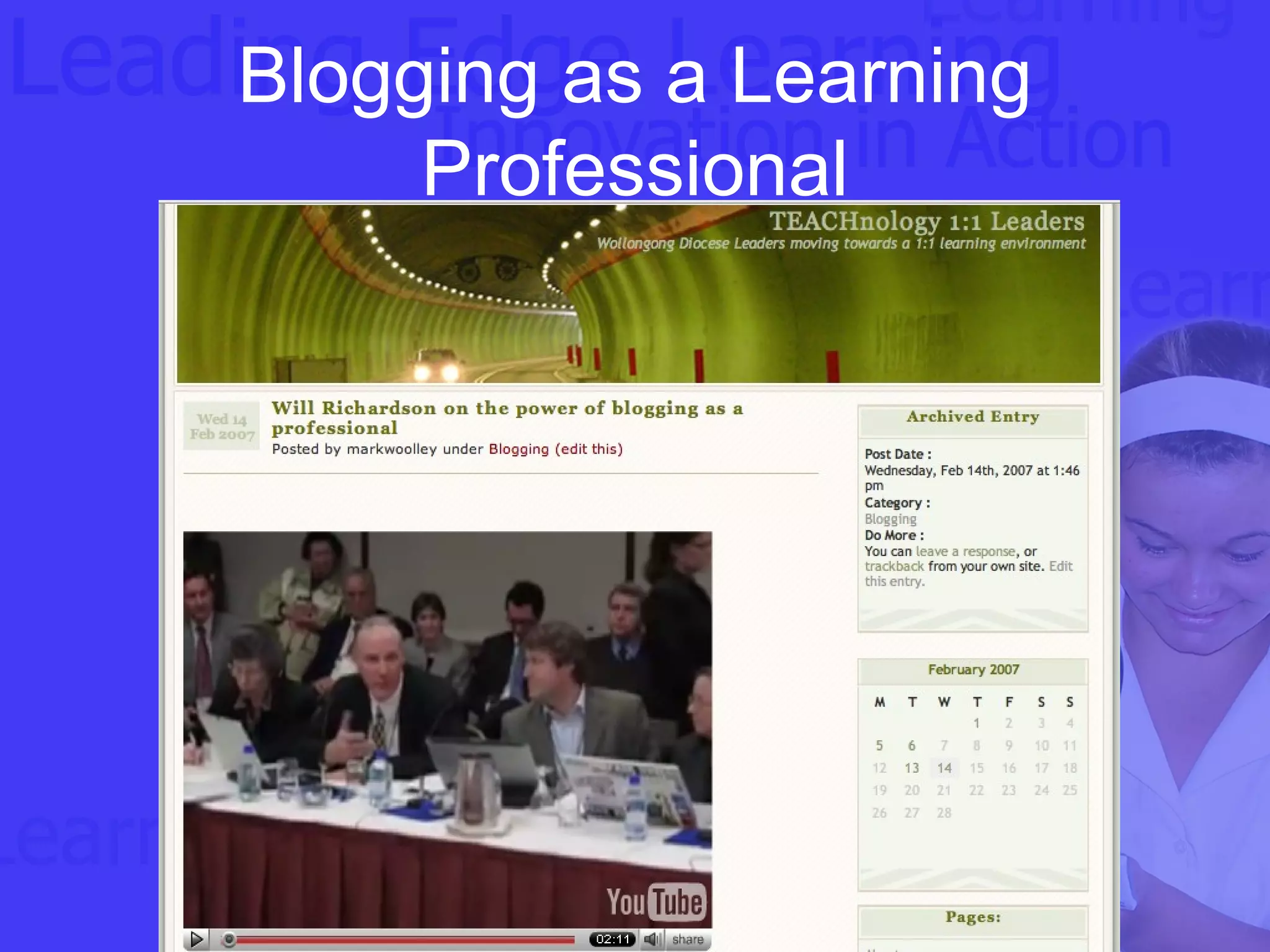 Blogging as a Learning Professional 