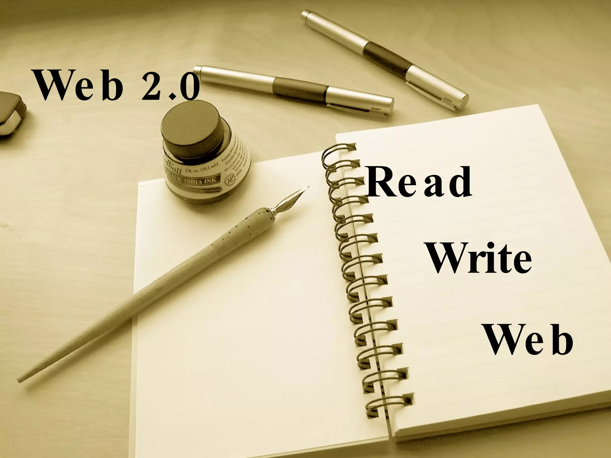 Web 2.0 Read  Write Web 