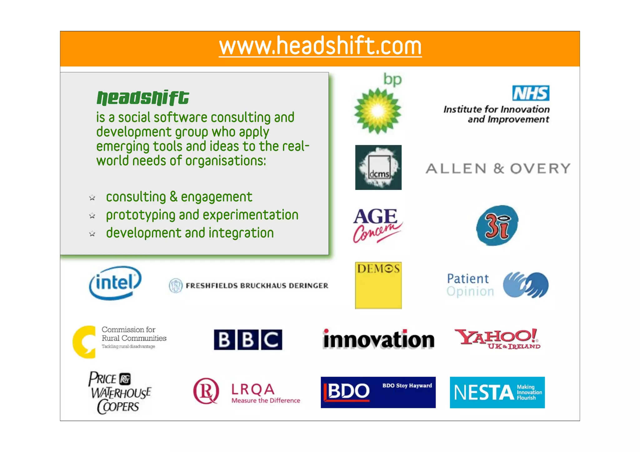 Web 2.0: towards collaborative - Lee Bryant