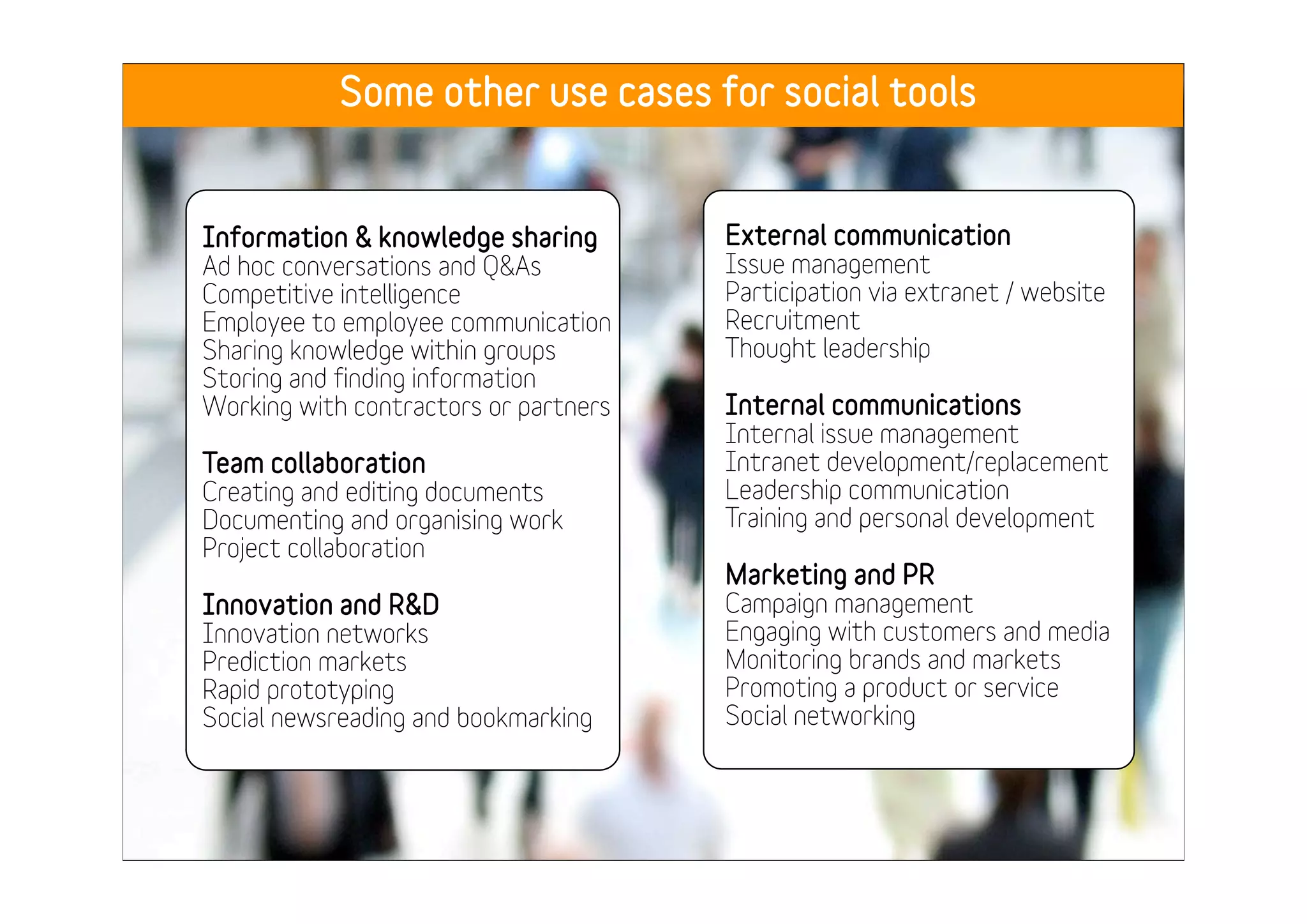 Web 2.0: towards collaborative - Lee Bryant