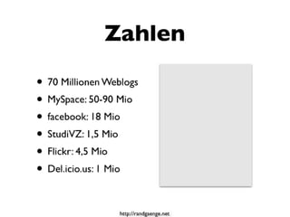Web 2.0 und Die neuen KundInnen