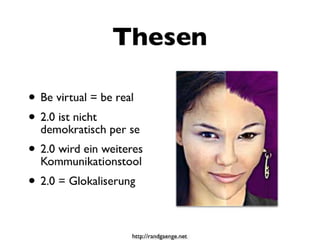 Web 2.0 und Die neuen KundInnen