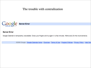 Web 2.0 -- What Went Wrong?