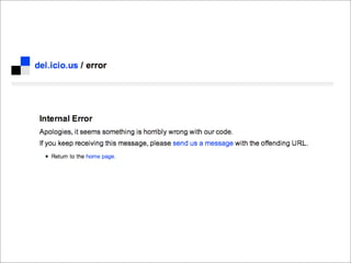 Web 2.0 -- What Went Wrong?