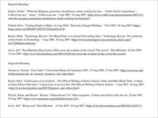 Web 2.0 -- What Went Wrong?