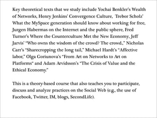 Web 2.0 -- What Went Wrong?