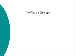Web 2.0 -- What Went Wrong?