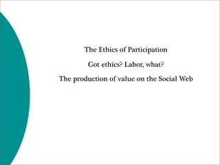 Web 2.0 -- What Went Wrong?