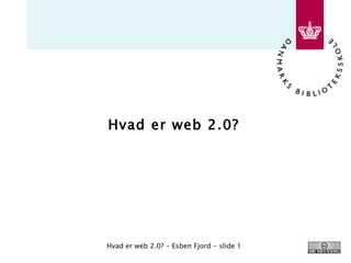 Hvad er web 2.0? 