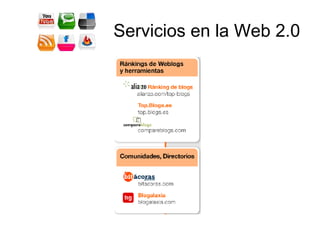Servicios en la Web 2.0 