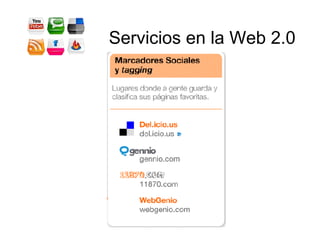 Servicios en la Web 2.0 