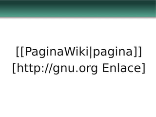 Web 2.0 y redes sociales virtuales - Wikis