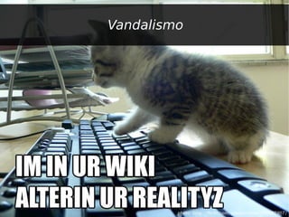 Web 2.0 y redes sociales virtuales - Wikis