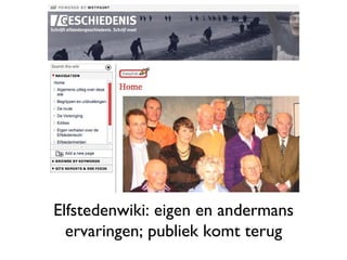 Elfstedenwiki: eigen en andermans ervaringen; publiek komt terug 