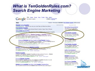 What is TenGoldenRules.com? Search Engine Marketing 