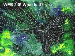 WEB 2.0! What is it? 