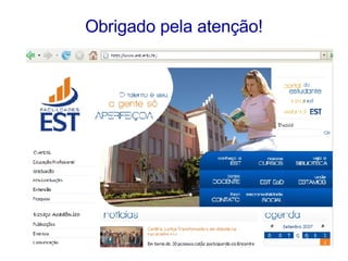 Obrigado pela atenção! 