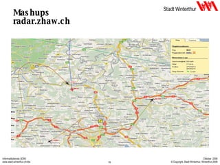 Mashups radar.zhaw.ch 