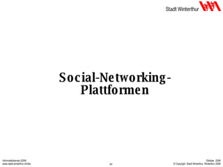 Social-Networking-Plattformen 