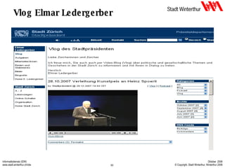 Vlog Elmar Ledergerber 