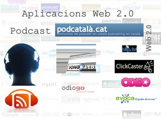 Web 2.0 Aplicacions Web 2.0 Podcast 