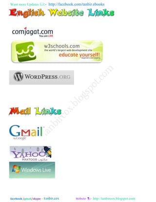 Want more Updates  http://facebook.com/tanbir.ebooks
facebook /gmail/skype: - http://tanbircox.blogspot.com
 