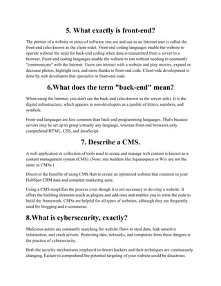 Web Development | PDF