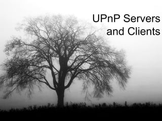UPnP Servers and Clients 