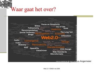 Waar gaat het over? Afbeelding : Markus Angermeier   