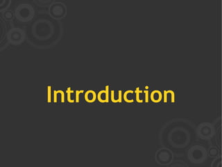 Introduction
 