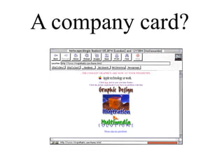 A company card? 