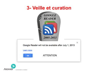 3- Veille et curation
ATTENTION
 
