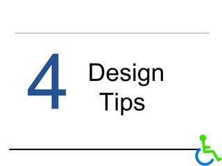 Design Tips 4 