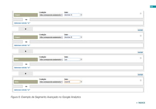 109




Figura 6: Exemplo de Segmento Avançado no Google Analytics

                                                              ÍNDICE
 