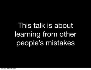 Web App Security Horror Stories