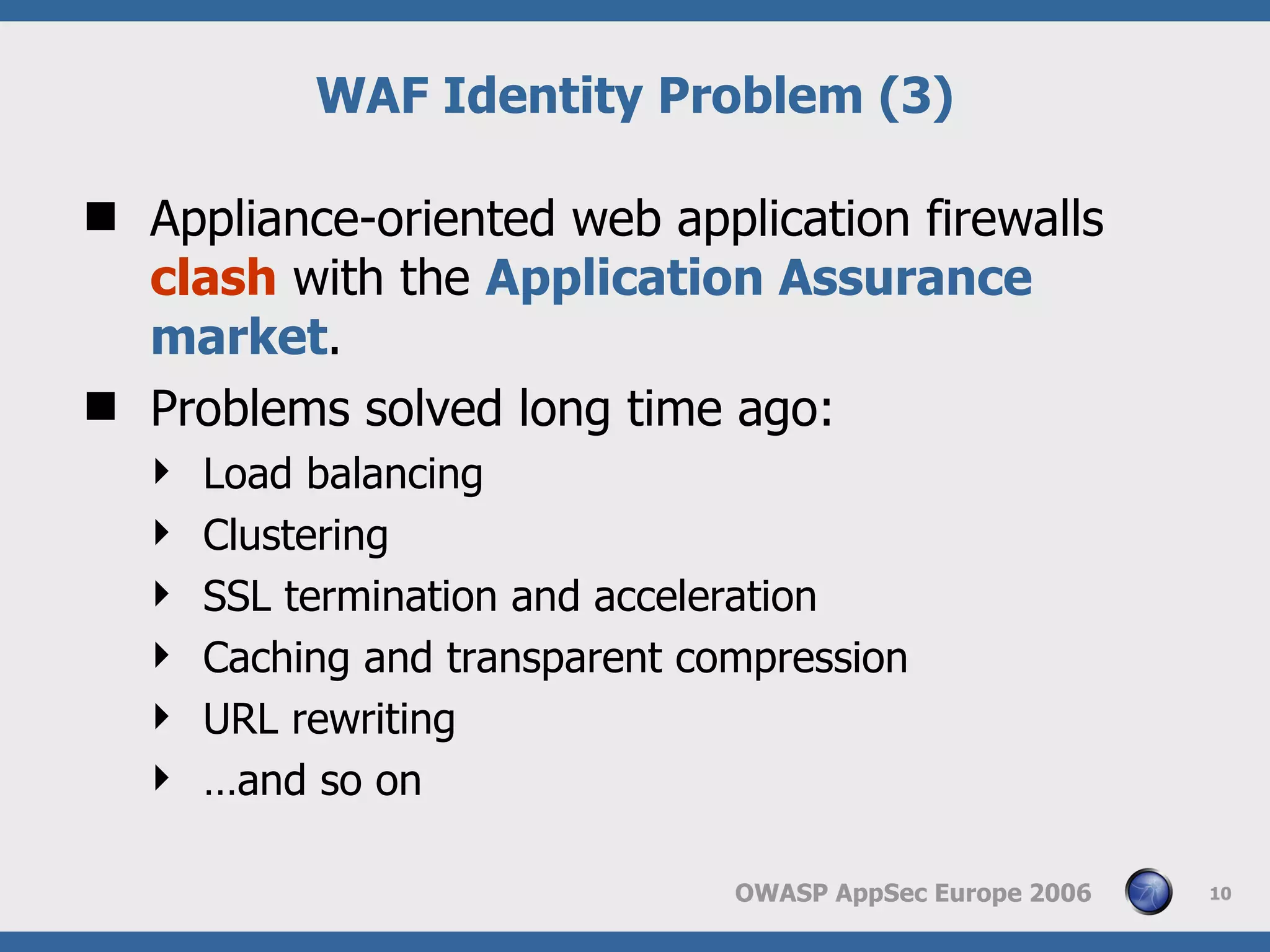 Web Application Frewall
