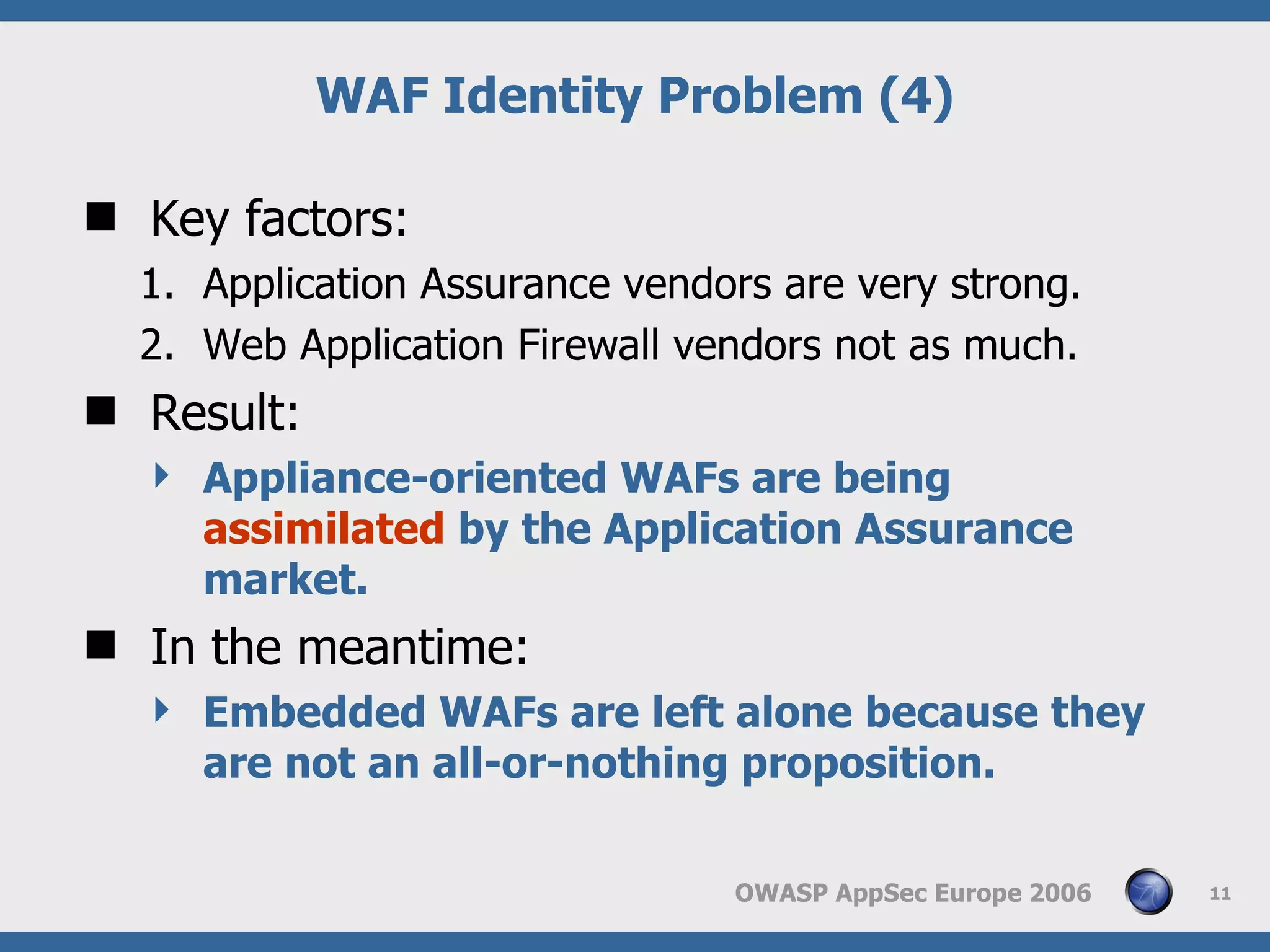 Web Application Frewall