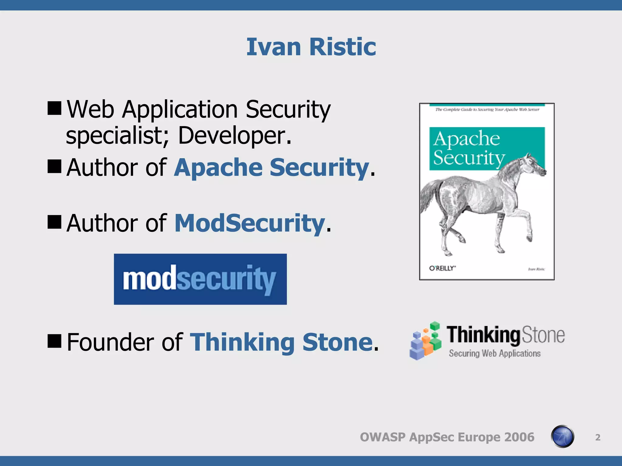 Web Application Frewall