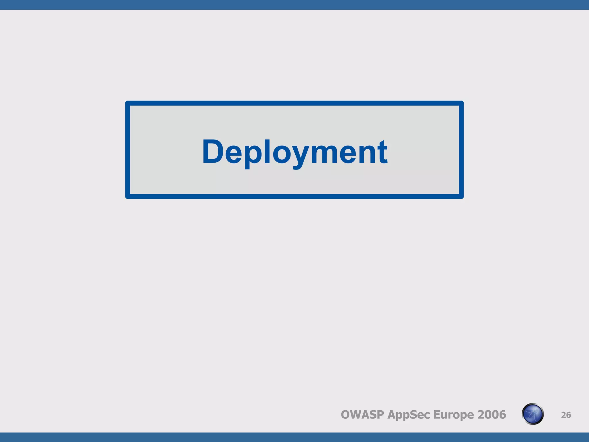 Web Application Frewall