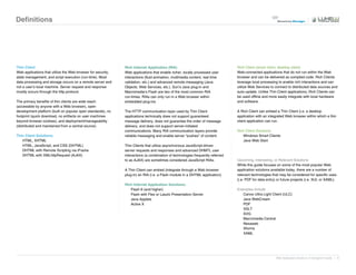 Web Application Solutions