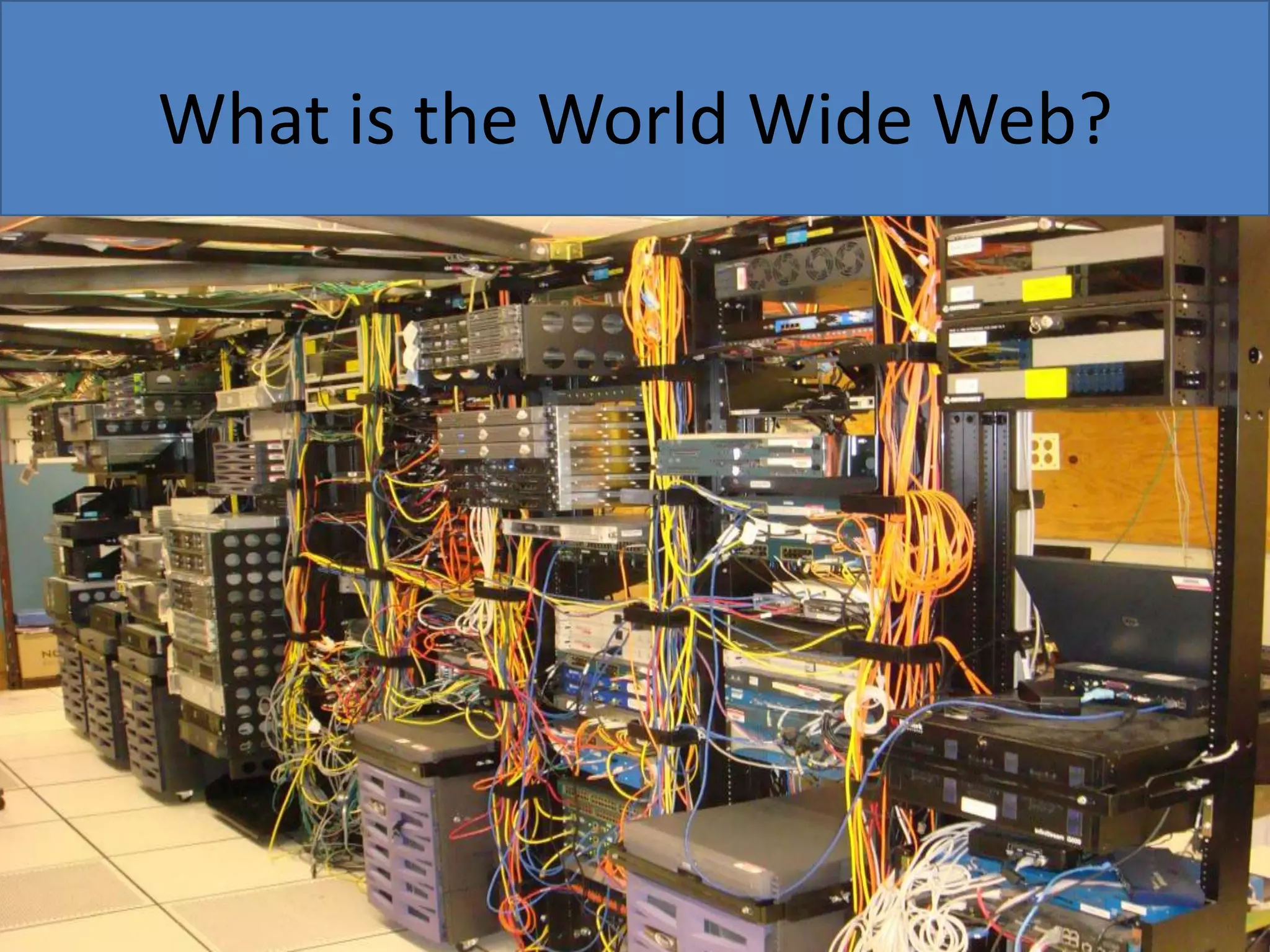 What is the World Wide Web?

 