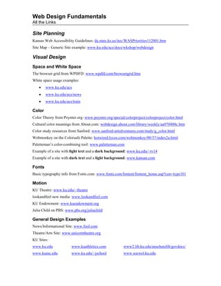 Web authoring design-basics | PDF