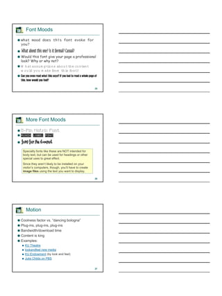 Web authoring design-basics | PDF