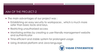 Design and Implementation of a Web Based Access Control System | PPTX